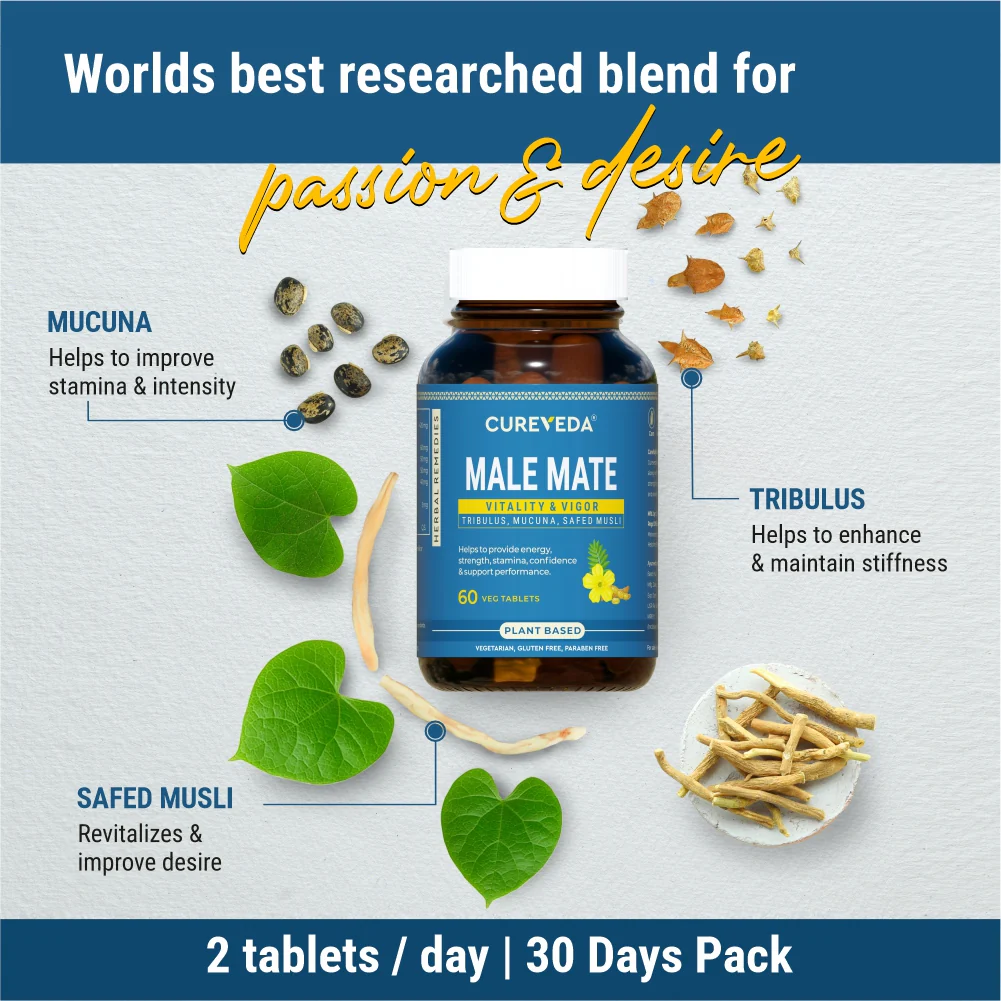Cureveda Male Mate Tablets - Image 4